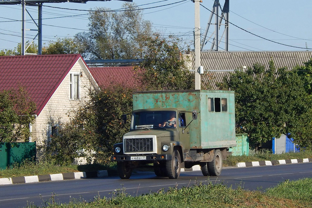 Белгородская область, № К 468 ВУ 31 — ГАЗ-3307