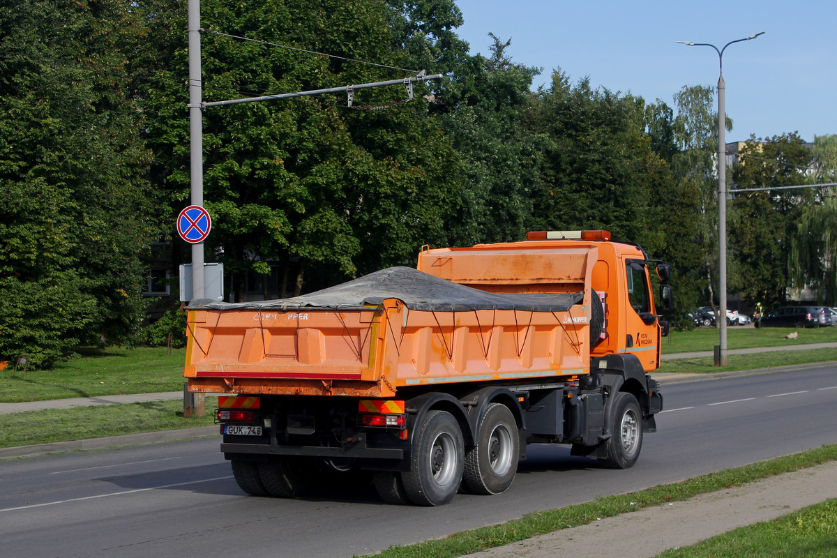 Литва, № GUK 746 — Renault Kerax