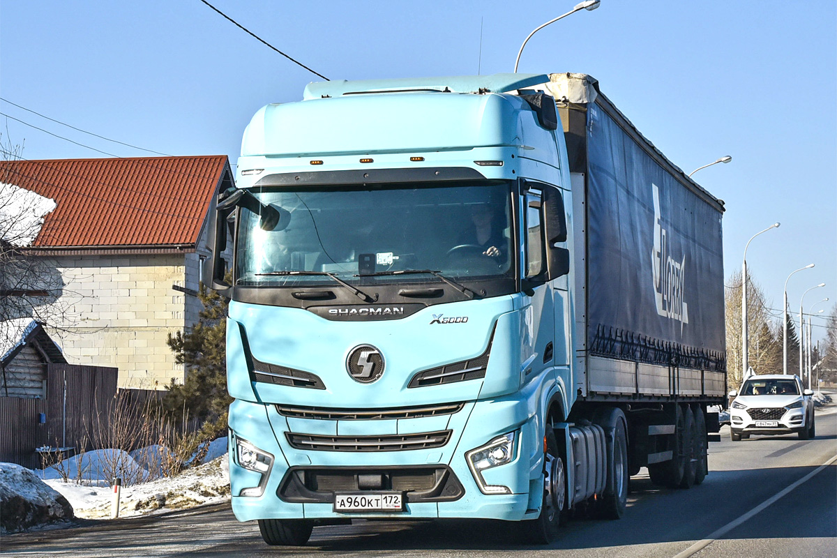 Тюменская область, № А 960 КТ 172 — Shaanxi Shacman X6000 SX4188