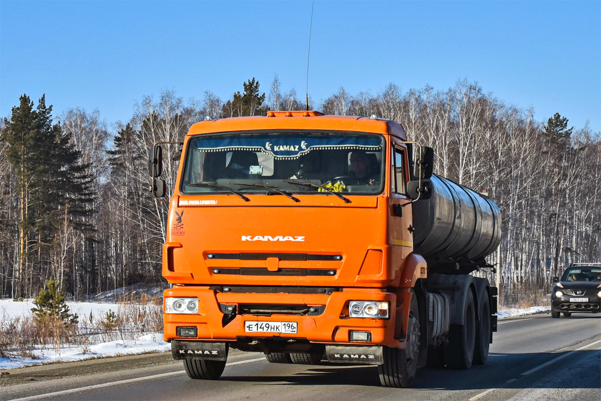 Свердловская область, № Е 149 НК 196 — КамАЗ-65115-42