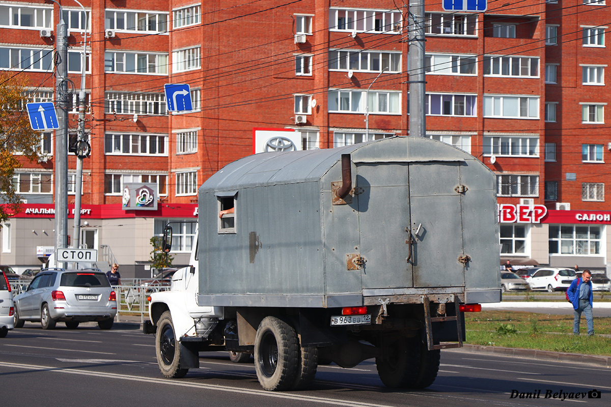 Марий Эл, № В 963 ВВ 12 — ГАЗ-3307