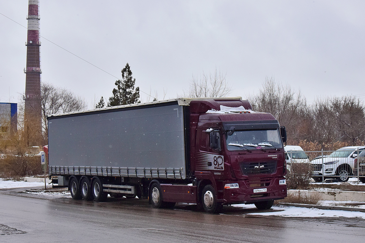 Волгоградская область, № О 696 ВО 134 — МАЗ-54402L; МАЗ-54402L "80 лет Минскому Автомобильному Заводу" (Волгоградская область)