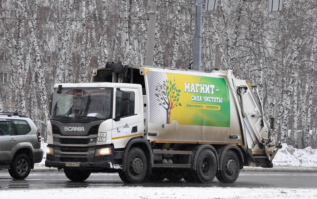 Омская область, № У 166 МК 55 — Scania ('2016) P280
