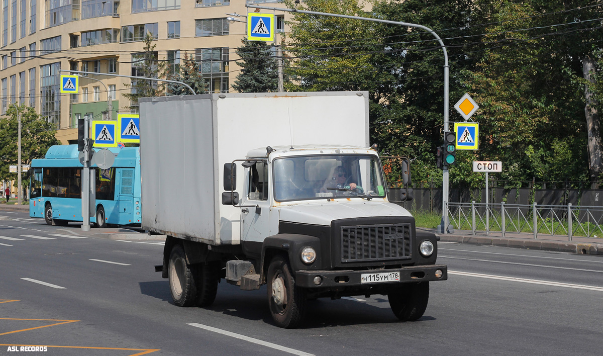 Санкт-Петербург, № Н 115 УМ 178 — ГАЗ-3309