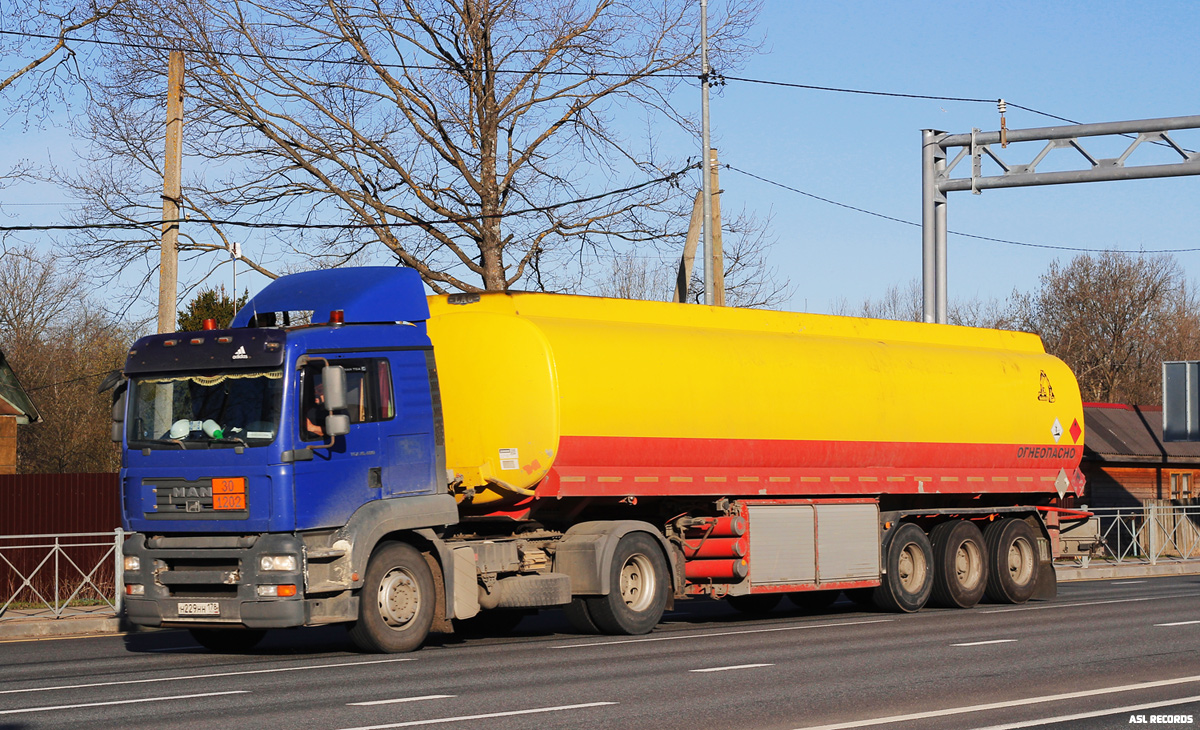 Санкт-Петербург, № Н 229 НН 178 — MAN TGA 18.480