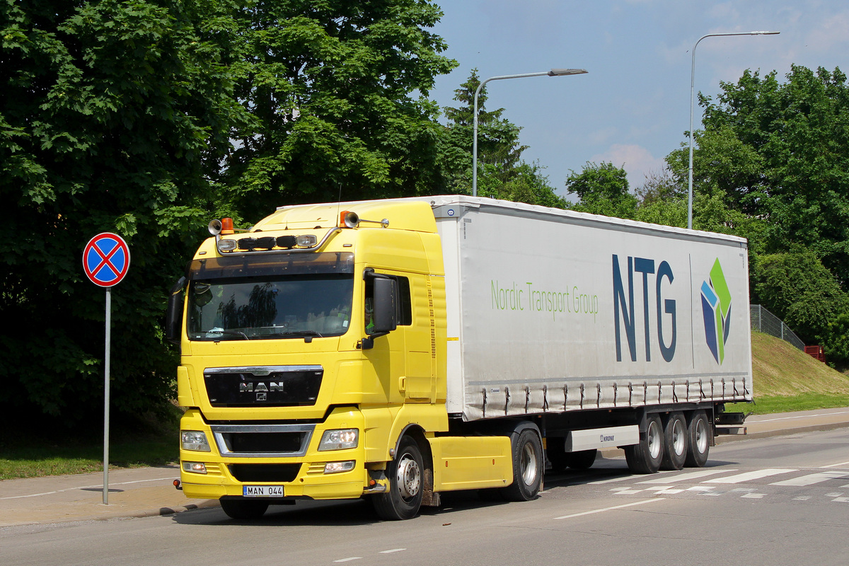 Литва, № MAN 044 — MAN TGX ('2007) 18.400