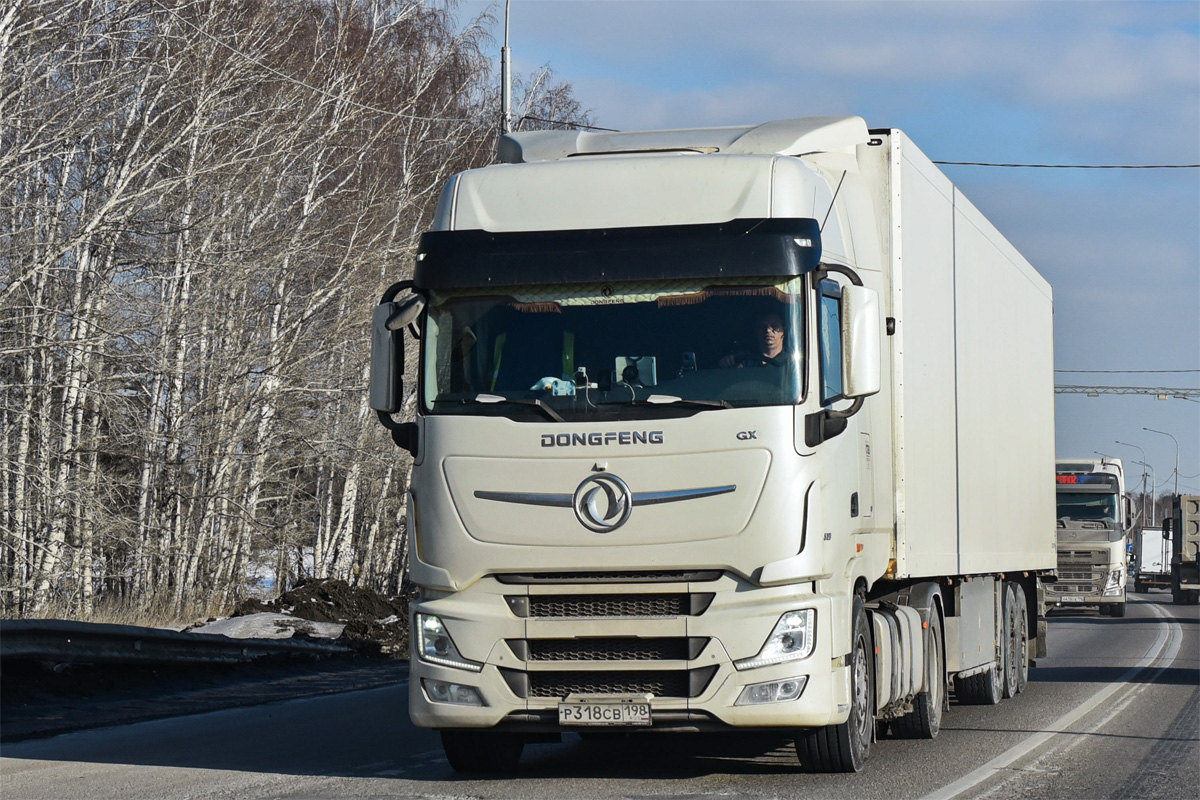 Санкт-Петербург, № Р 318 СВ 198 — Dongfeng GX DFH4180
