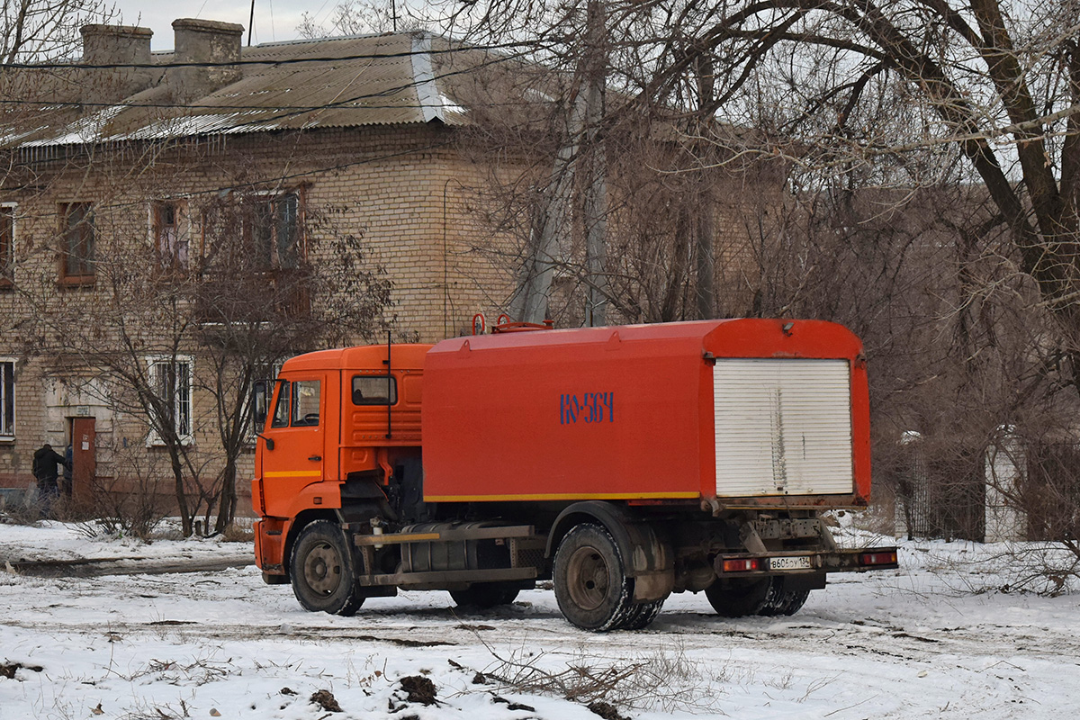 Волгоградская область, № В 606 ОУ 134 — КамАЗ-43253-R4(28)