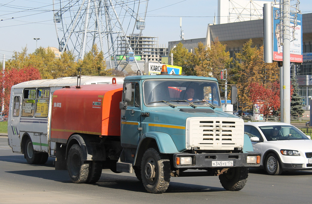 Челябинская область, № К 345 УЕ 174 — ЗИЛ-432932
