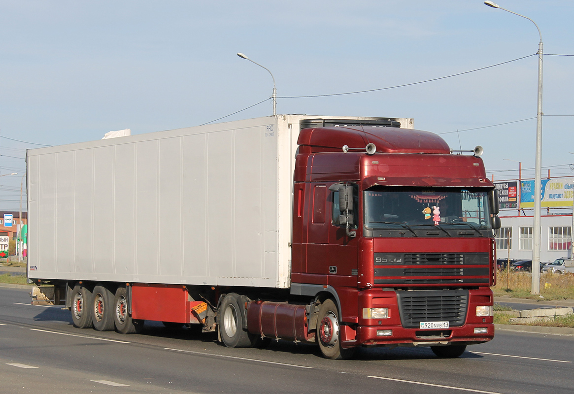 Туркестанская область, № 920 NVB 13 — DAF 95XF FT