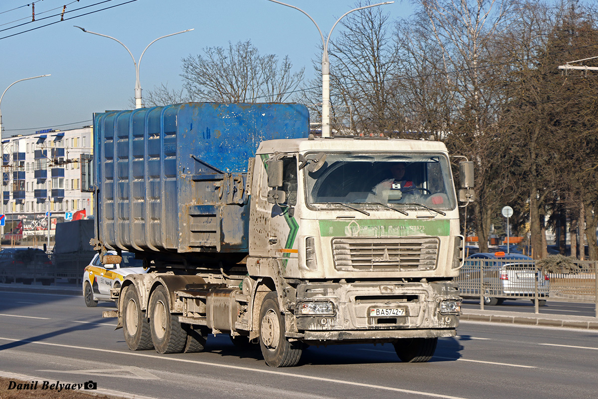Минск, № ВА 5742-7 — МАЗ-6312 (общая модель)