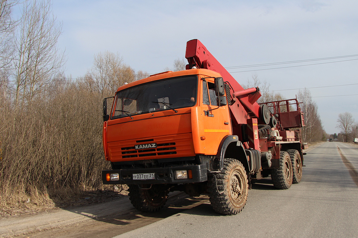 Белгородская область, № У 037 ЕЕ 31 — КамАЗ-43118-10 [43118K]