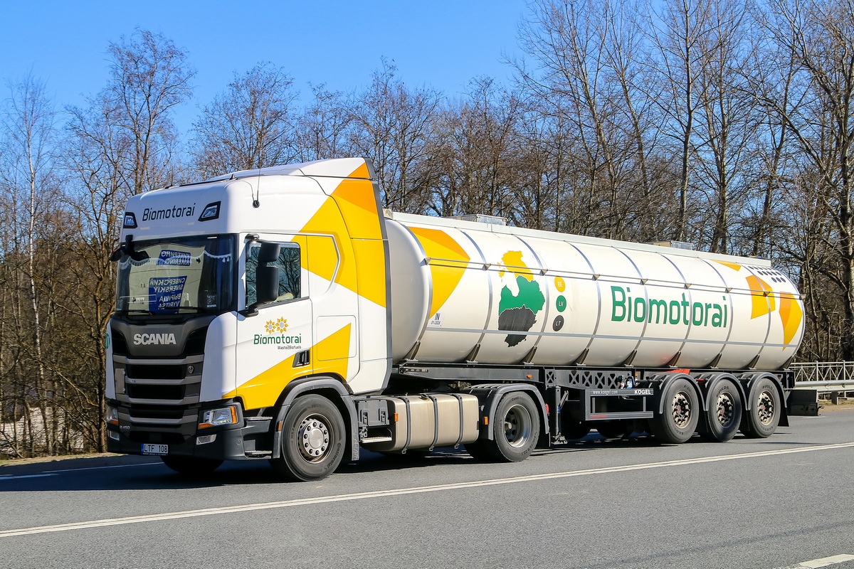 Литва, № LTF 108 — Scania ('2016) R450