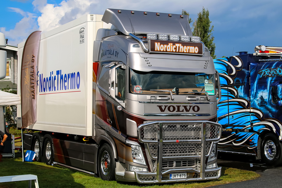 Финляндия, № JKT-875 — Volvo ('2012) FH-Series; Финляндия — Power Truck Show 2019