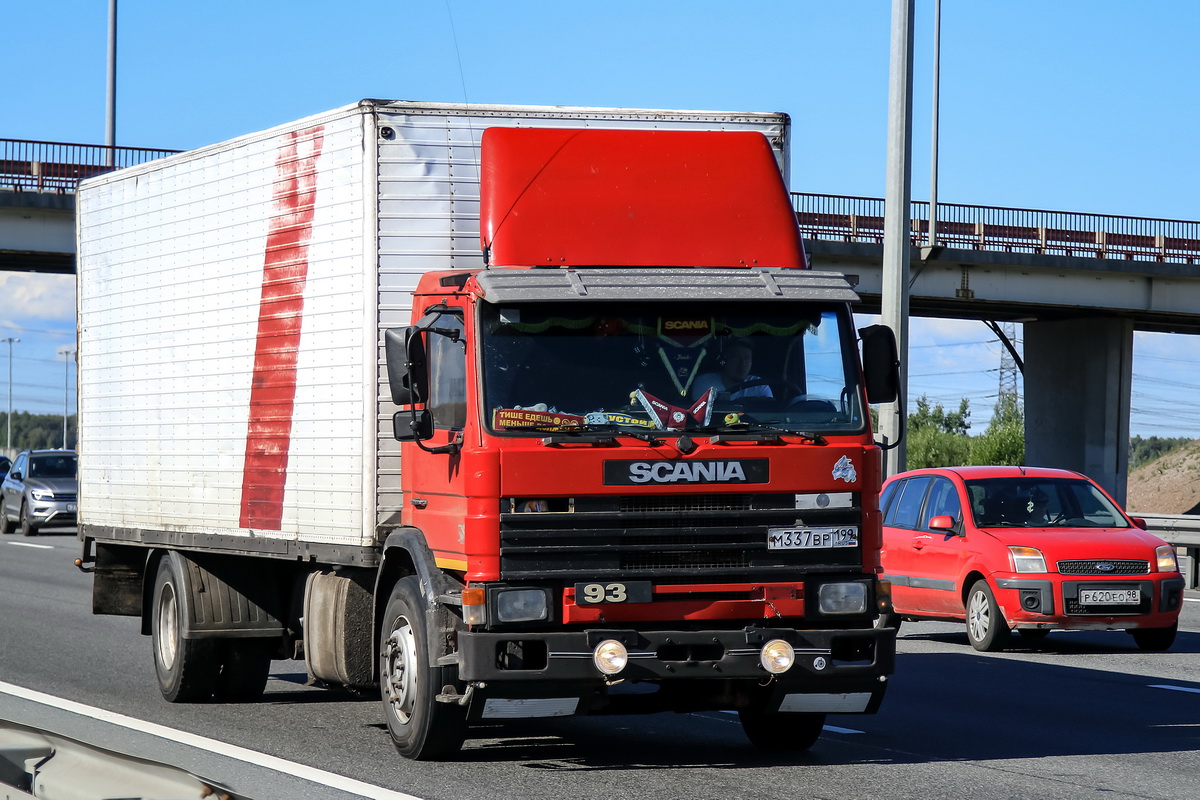 Москва, № М 337 ВР 199 — Scania (II) P93M