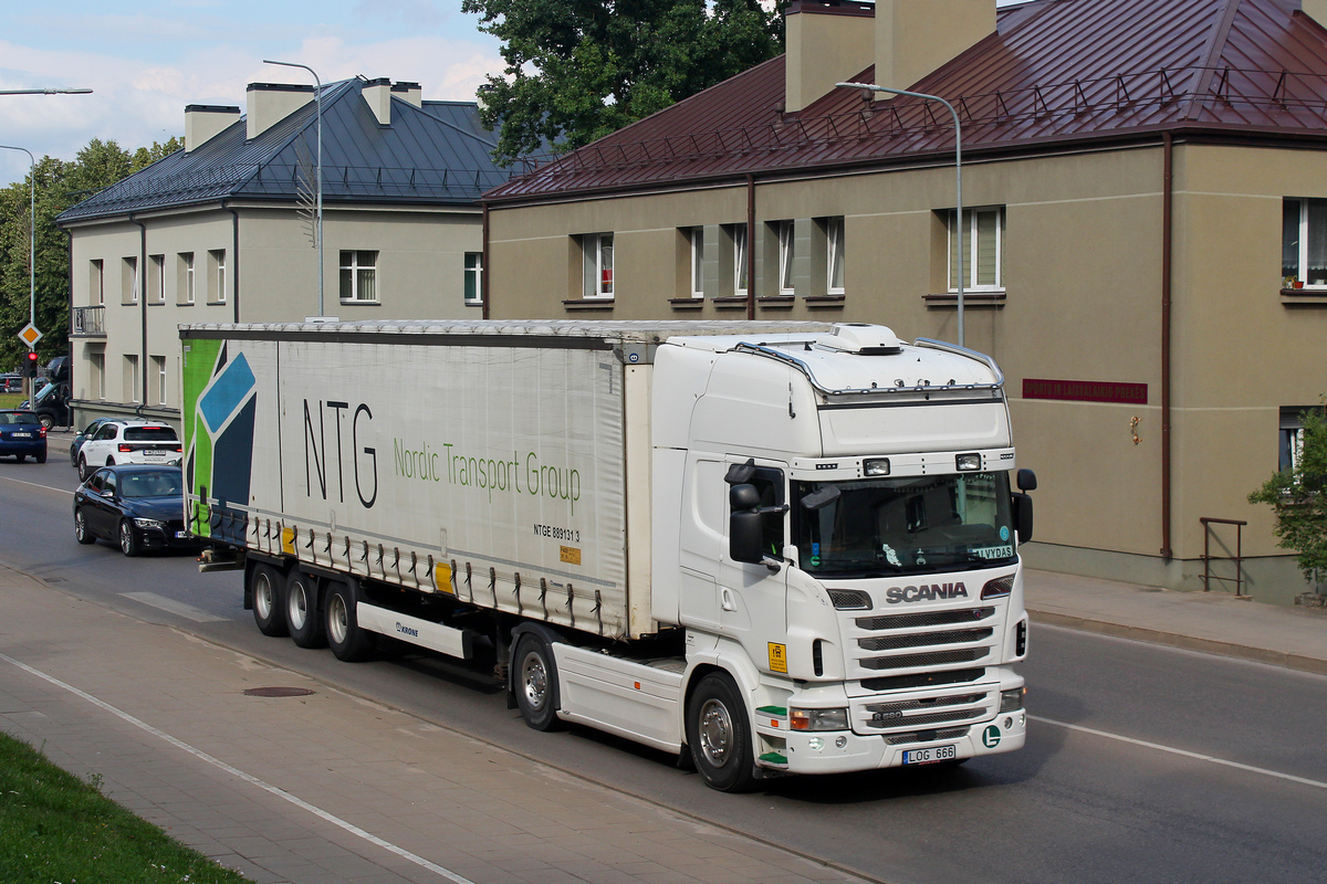Литва, № LOG 666 — Scania ('2009) R480