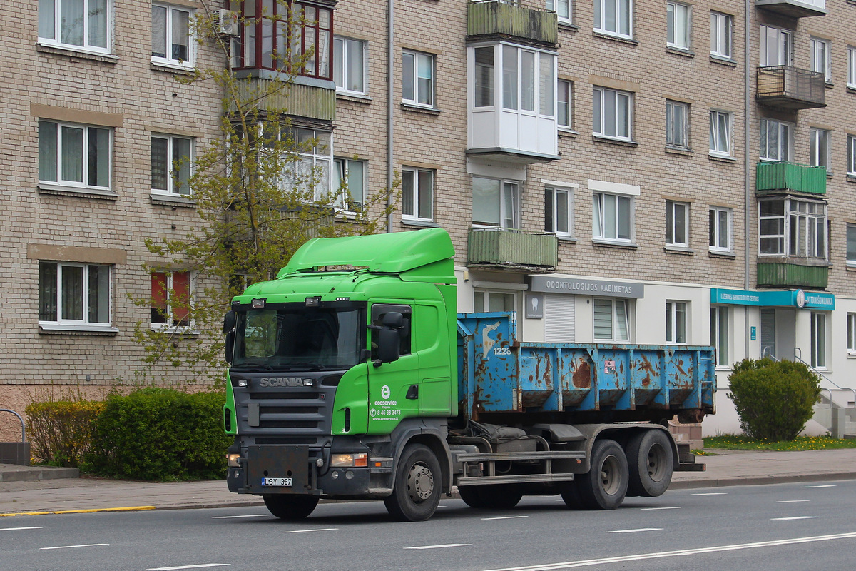 Литва, № LBY 387 — Scania ('2004) R480