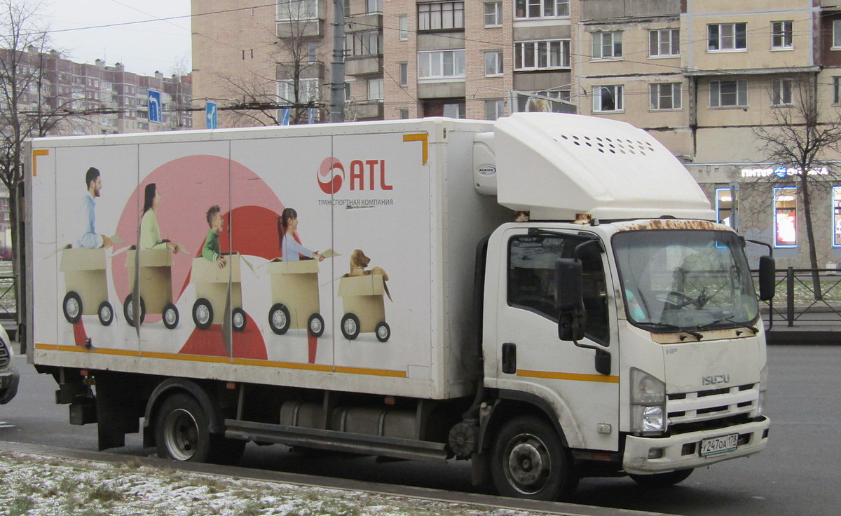 Санкт-Петербург, № У 247 ОА 178 — Isuzu NPR75 [Z7X]