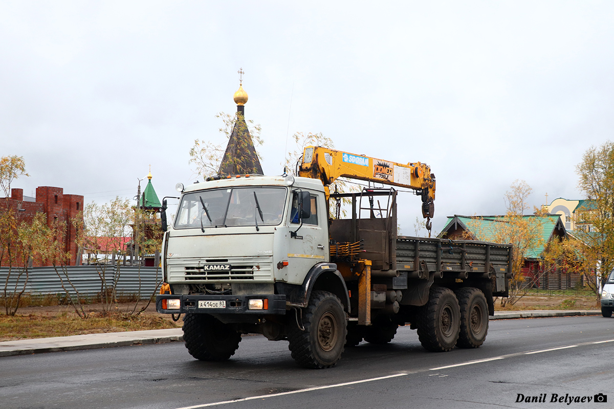 Ненецкий автономный округ, № А 414 ОЕ 83 — КамАЗ-43118 [431180]