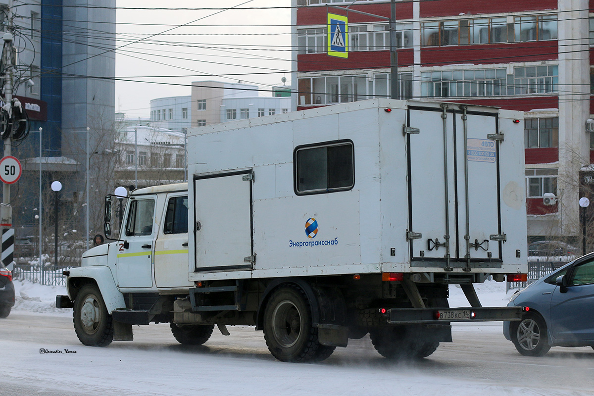 Саха (Якутия), № В 738 КС 14 — ГАЗ-3309