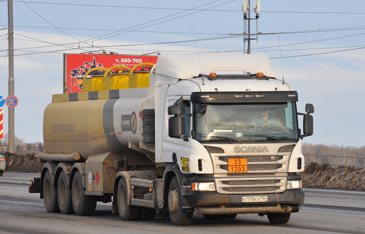 Новосибирская область, № О 178 КХ 154 — Scania ('2011) P440