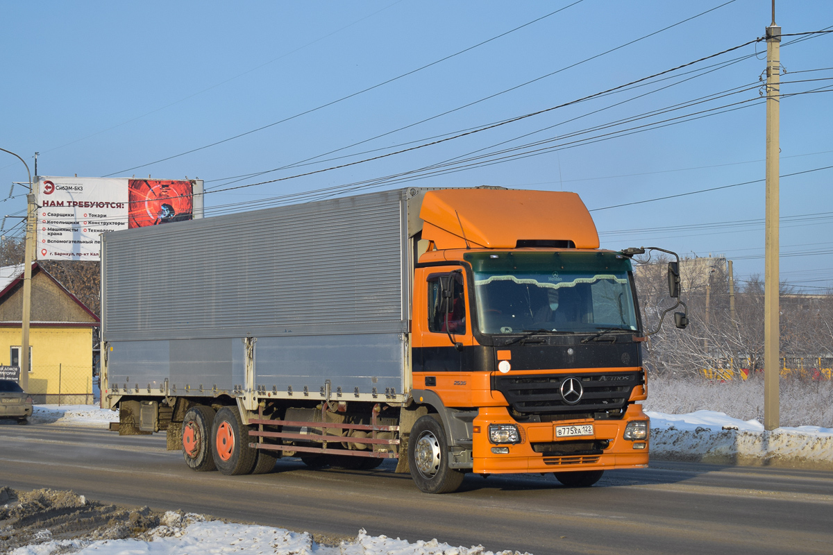 Алтайский край, № В 775 ХА 122 — Mercedes-Benz Actros ('2003) 2535