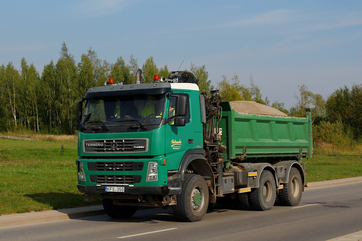 Литва, № KFS 350 — Terberg (общая модель)