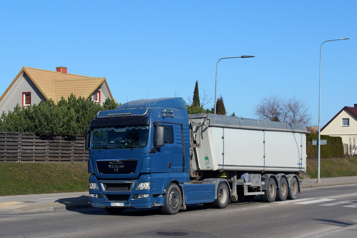 Литва, № KNU 161 — MAN TGX ('2007) 18.480