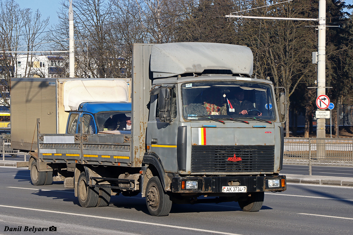 Минск, № АК 3734-7 — МАЗ-4370 (общая модель)