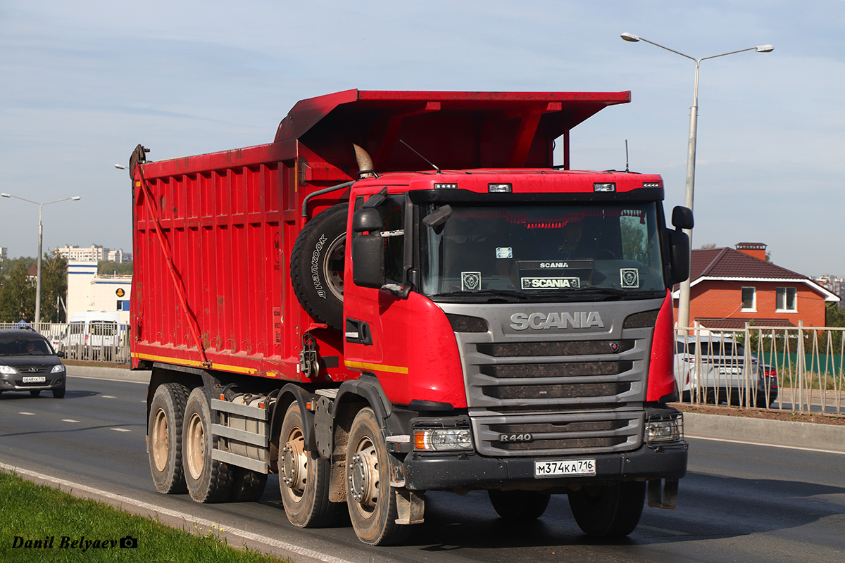 Татарстан, № М 374 КА 716 — Scania ('2013) G440