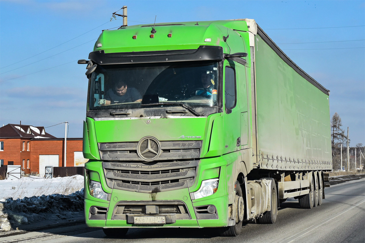 Татарстан, № М 067 АН 716 — Mercedes-Benz Actros '18 1851 [Z9M]