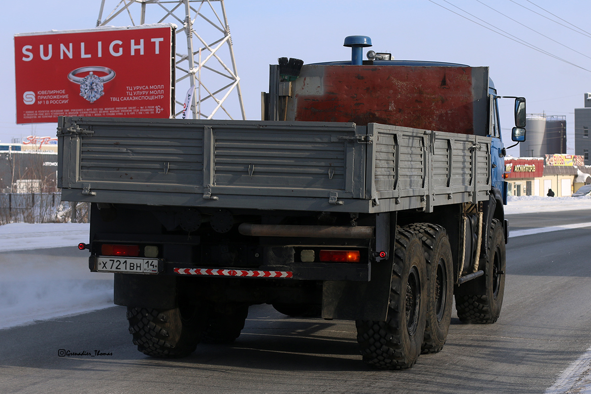 Саха (Якутия), № Х 721 ВН 14 — КамАЗ-43114-02 [43114C]