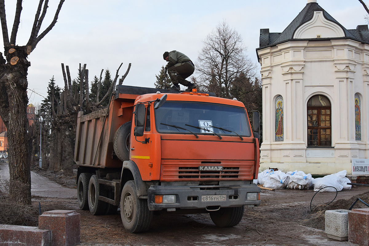 Волгоградская область, № Е 816 УН 134 — КамАЗ-65115 [651150]