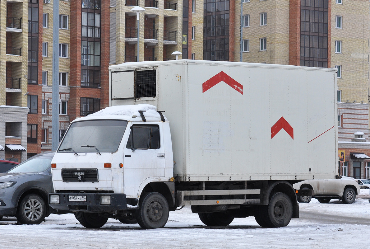 Омская область, № Е 956 КК 55 — VW-MAN G90