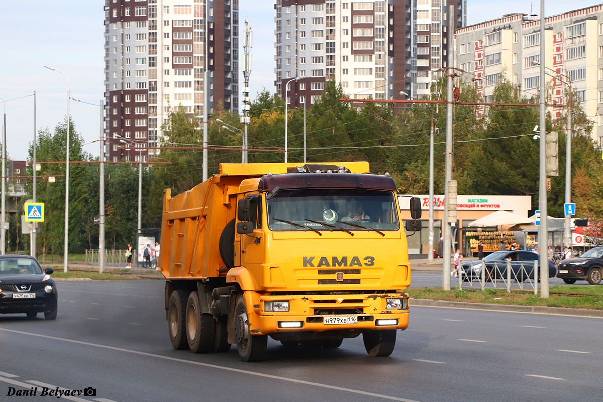 Татарстан, № Н 979 ХВ 116 — КамАЗ-65116-62