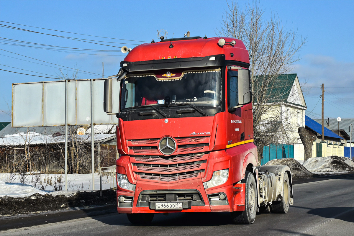 Коми, № Е 966 ВВ 11 — Mercedes-Benz Actros ('2011) 1848