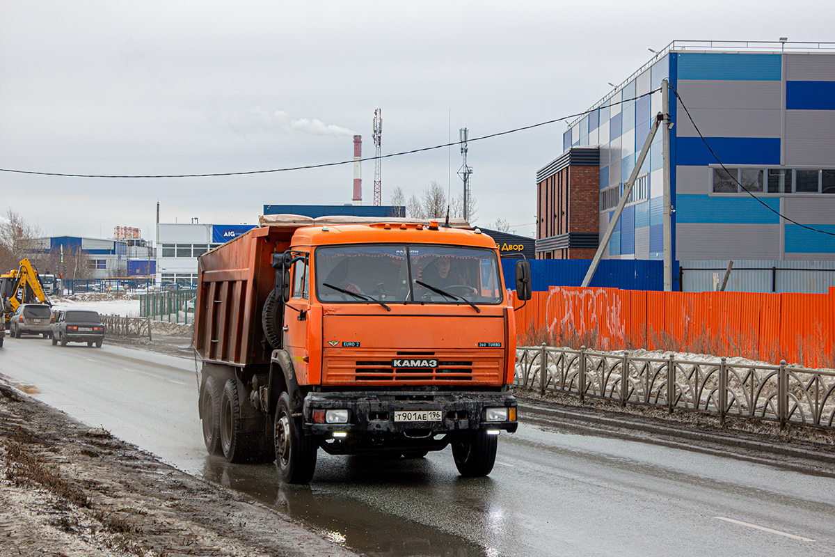 Свердловская область, № Т 901 АЕ 196 — КамАЗ-65115 [651150]