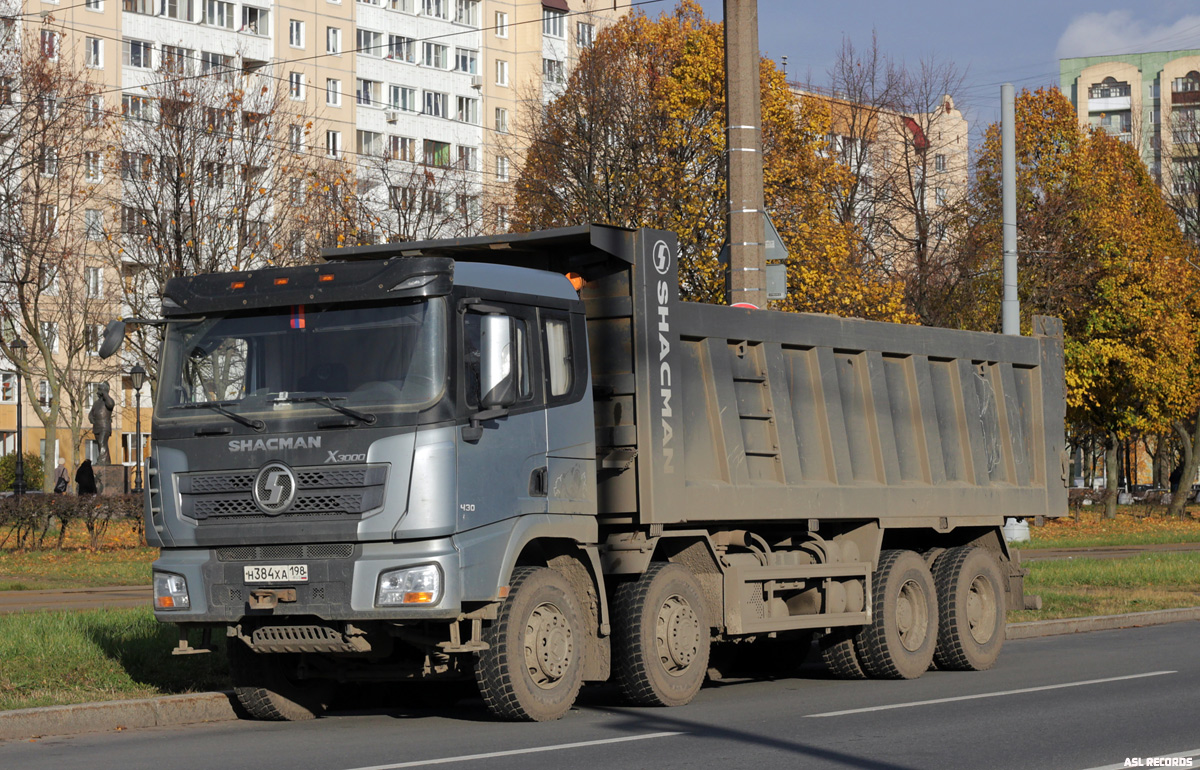 Санкт-Петербург, № Н 384 ХА 198 — Shaanxi Shacman X3000 SX3318