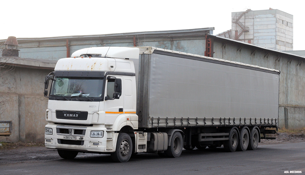 Московская область, № Н 385 ТК 790 — КамАЗ-5490-S5(87)