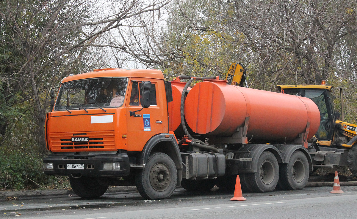 Челябинская область, № С 015 КЕ 174 — КамАЗ-65115-62