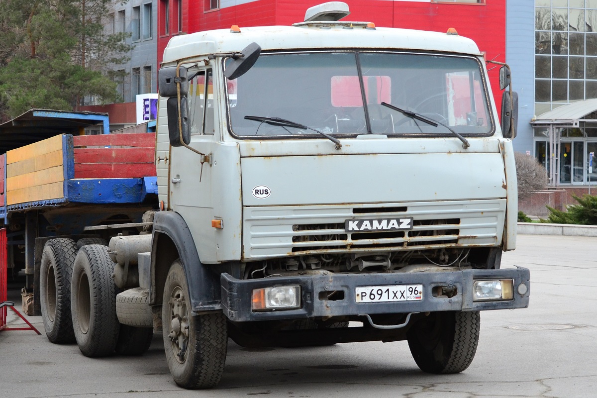 Москва, № Р 691 ХХ 96 — КамАЗ-5410
