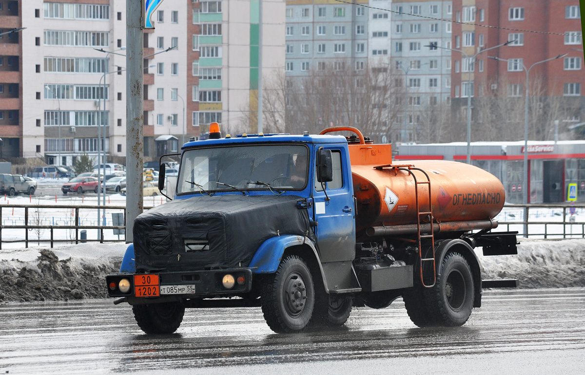 Омская область, № Т 085 МР 55 — ЗИЛ-433362