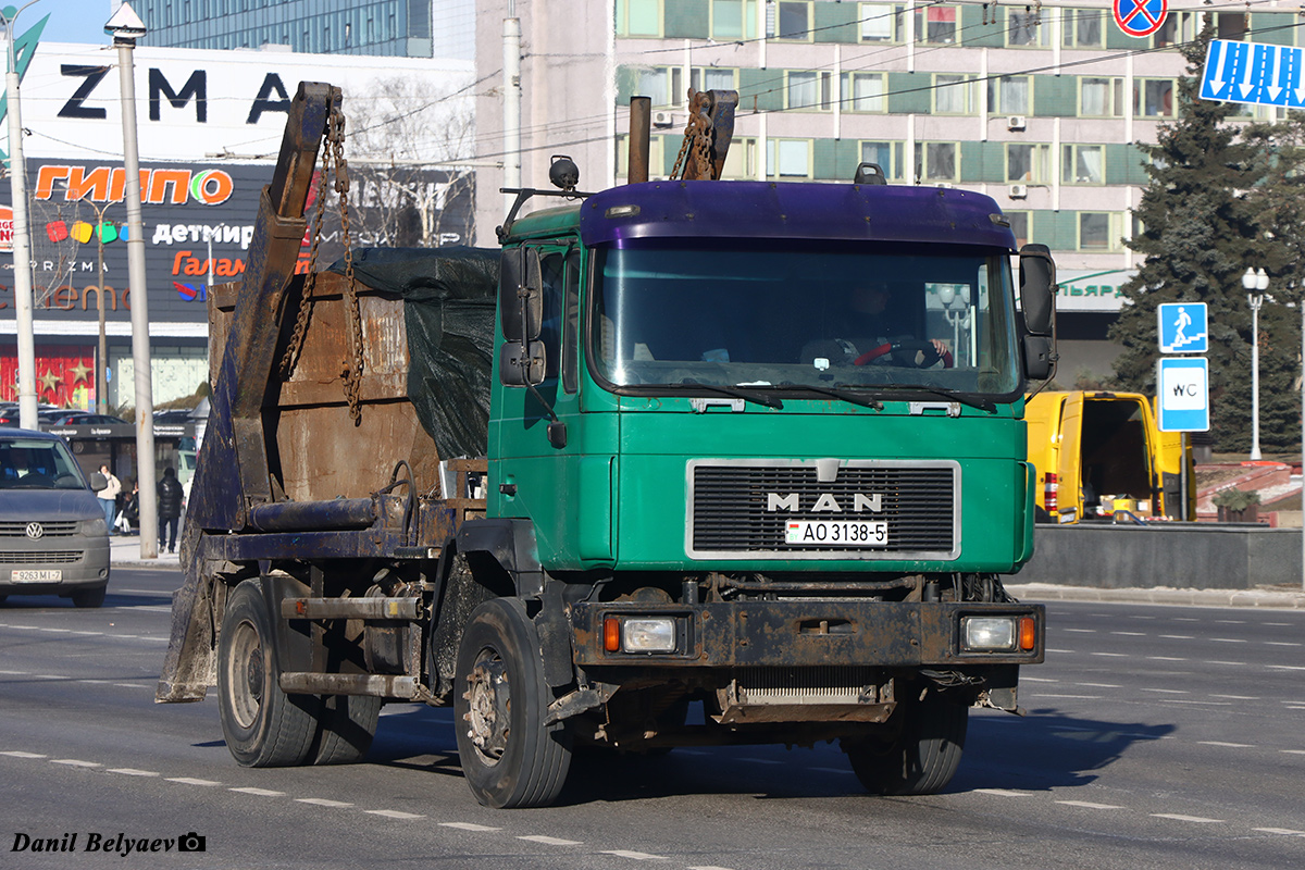 Минск, № АО 3138-5 — MAN M90 (общая модель)