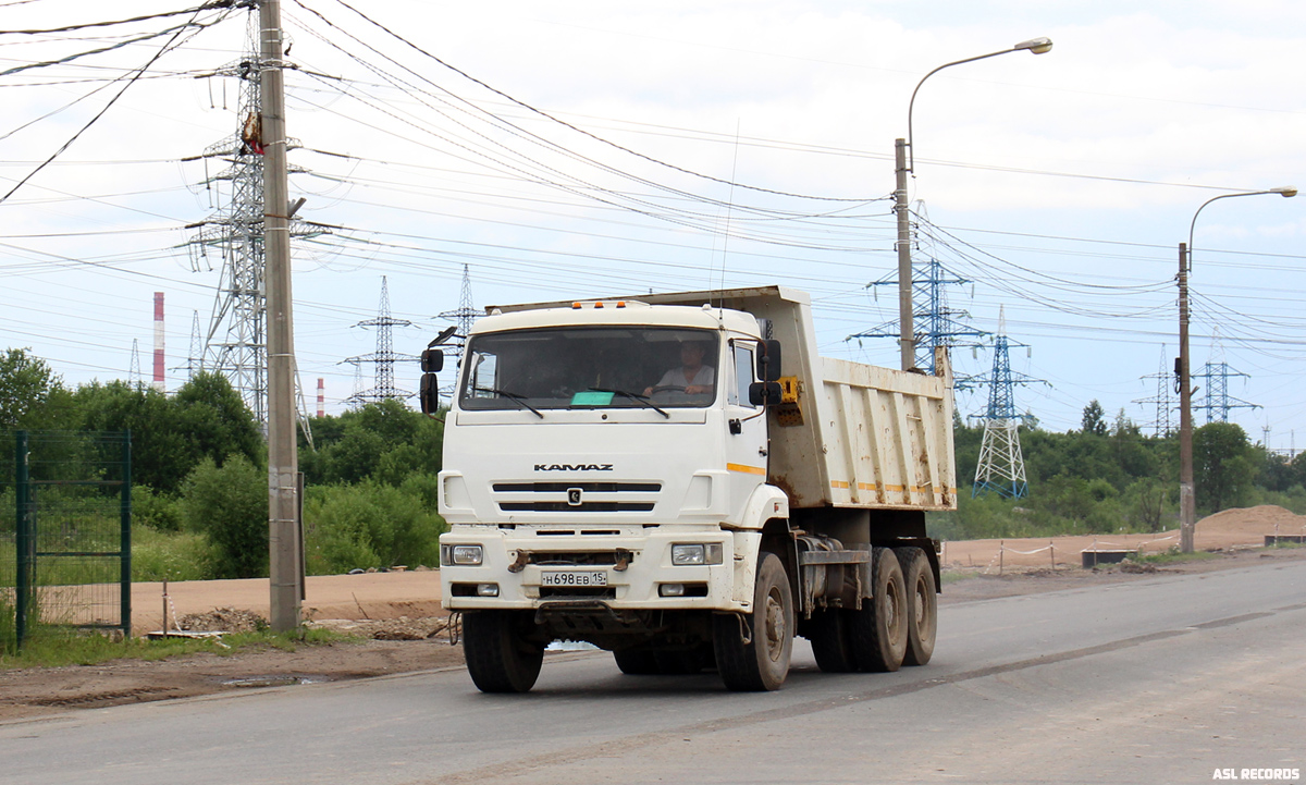 Санкт-Петербург, № Н 698 ЕВ 15 — КамАЗ-6522-43