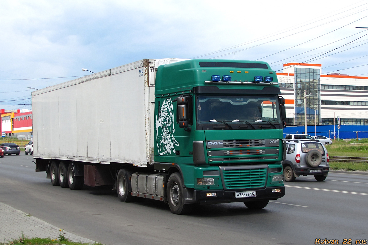 Алтайский край, № А 725 ТТ 122 — DAF XF95 FT