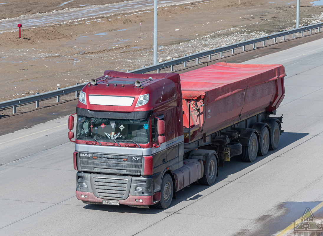Алматинская область, № 095 BFT 05 — DAF XF105 FT