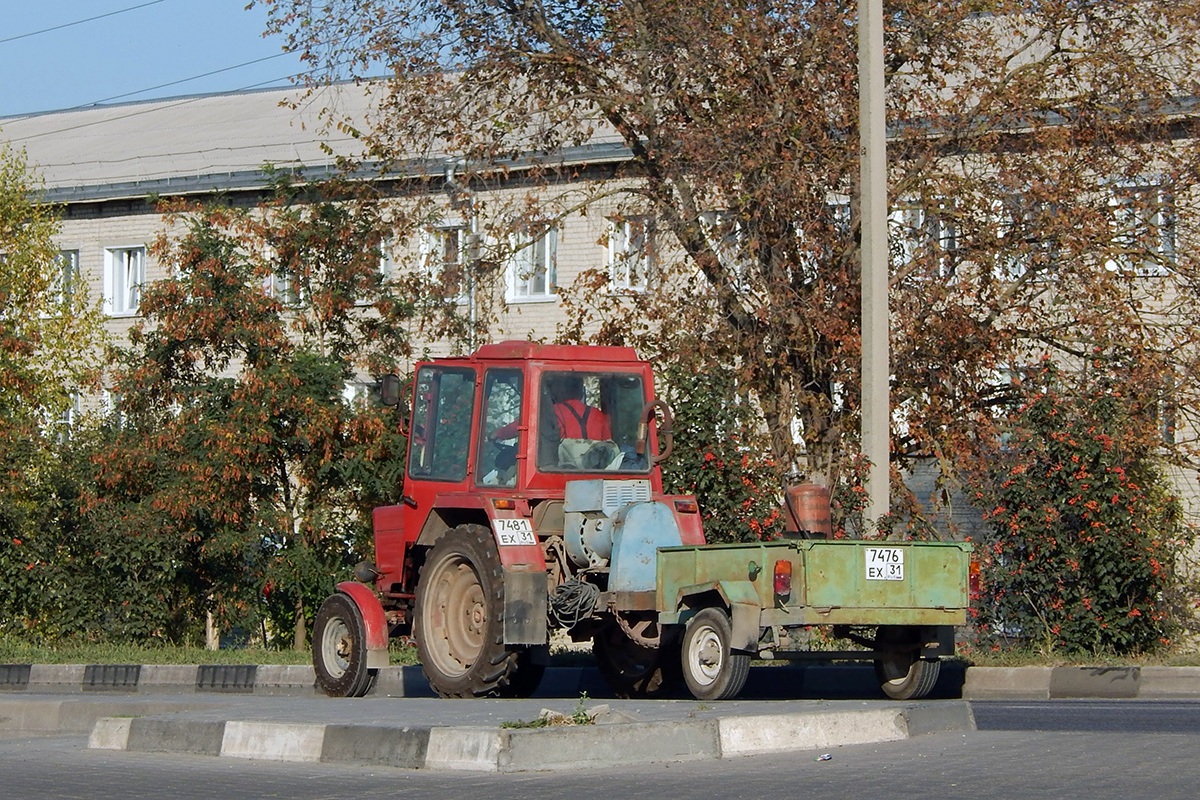 Белгородская область, № 7481 ЕХ 31 — Т-25/Т-30; Белгородская область, № 7476 ЕХ 31 —  Модель неизвестна