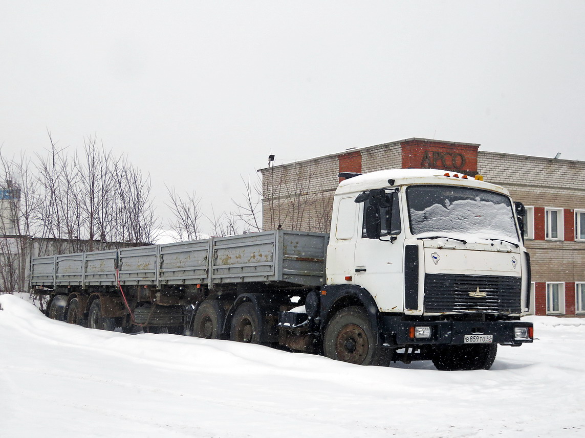 Кировская область, № В 859 ТО 43 — МАЗ-642205