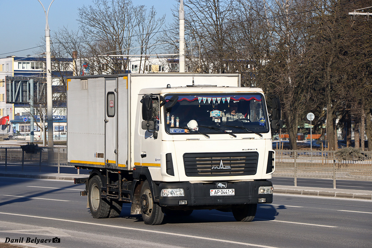 Минск, № АР 0441-7 — МАЗ-4371 (общая модель)