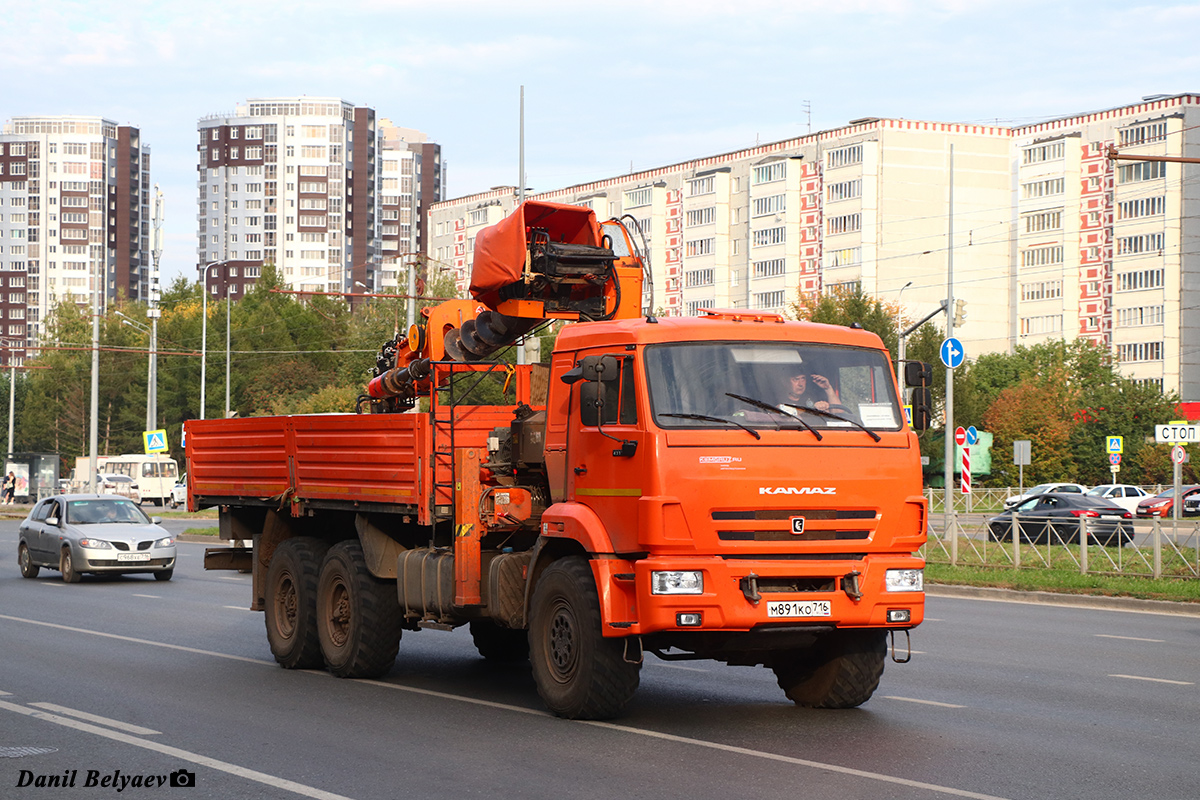 Татарстан, № М 891 КО 716 — КамАЗ-43118-50